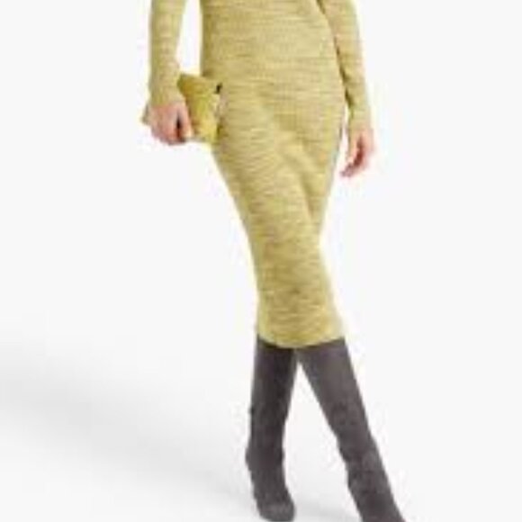 NWT: Derek Lam 10 Crosby Geovana Long Sleeve Cut Out Sweater Dress - Picture 7 of 12